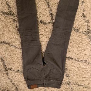 Madewell jeans. Gray, size 26